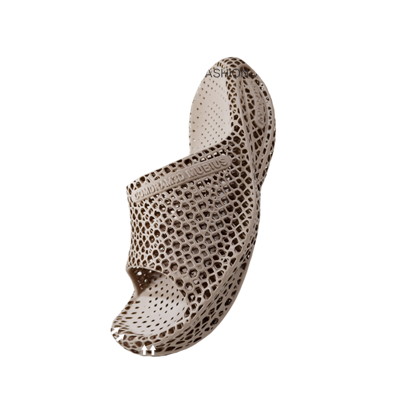 3D printed Mobius slippers for summer wear, anti slip, odor proof, breathable, soft elastic