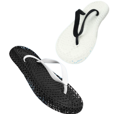 3D Printed Slippers for Men and Women, Summer Outdoor Wear, High Anti-Slip and Odor-Resistant