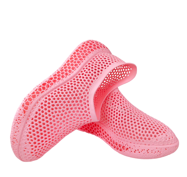 3D printed shoes, men's and women's casual shoes, hollowed out, breathable, anti slip