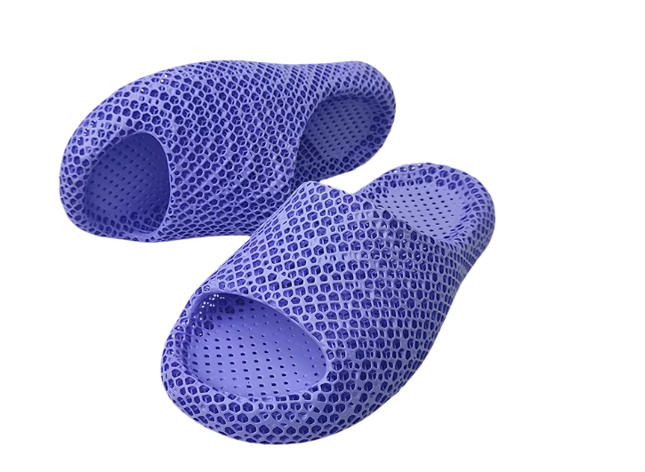 3D printed dolphin slippers for summer 3D technology, breathable, non slip and comfortable for outdoor wear