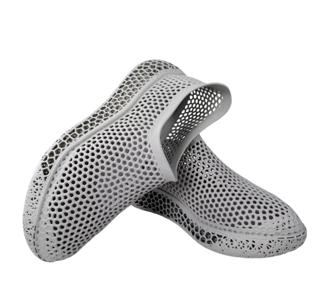 3D printed shoes, men's and women's casual shoes, hollowed out, breathable, anti slip